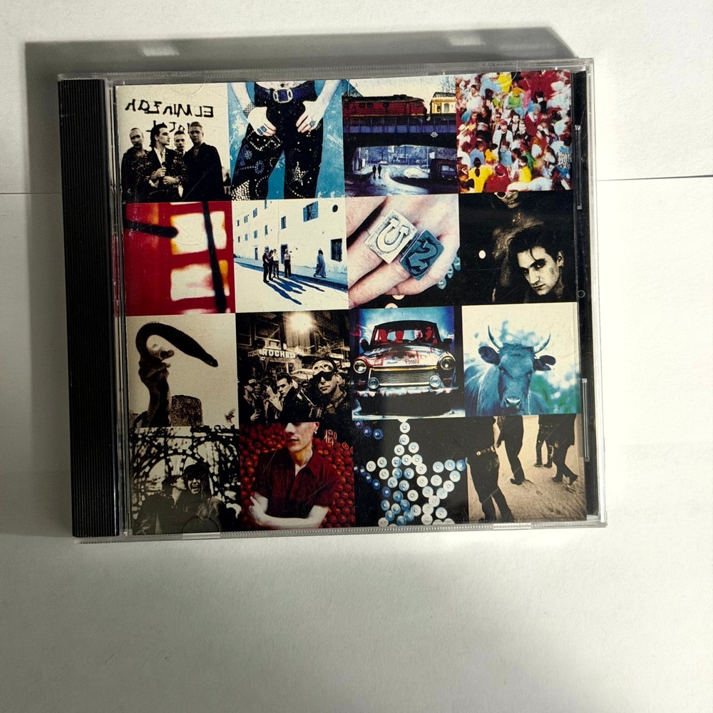 U2 Achtung Baby CD 1991 Island Records 314-510 347-2 Rock Alternative Bono